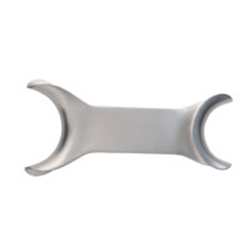 STAINLESS STEEL DOUBLE ENDED CHEEK RETRACTOR 0118-DSS