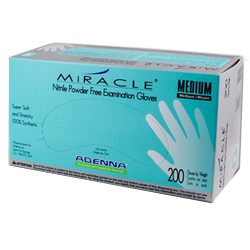ADENNA MIRACLE PF NITRILE SMALL GLOVES MIR162