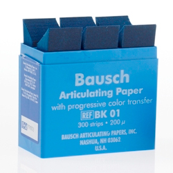BAUSCH ARTICULATING PAPER BK-01