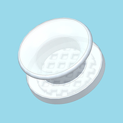 Ceramic Lingual Button FCB-00-01