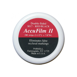 ACCUFILM II DOUBLE SIDED RED/BLACK S017